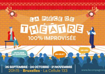 Théâtre 100% improvisée 21/11 20:15