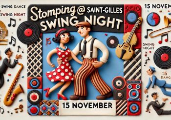 Stomping @ Saint-Gilles (live music swing night) 15/11 20:h30-1:30h