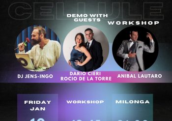 Milonga La Cellule 10/01 21h